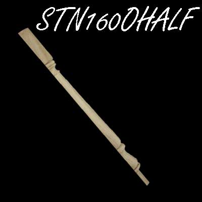 Select Oak 160 Half Newel Turning