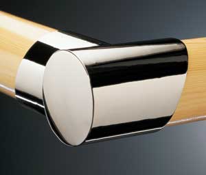 Fusion Chrome Horizontal Turn Right hand Connector MMHTRS