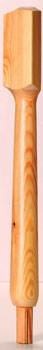 Quays Pine 196 Half Newel Turning