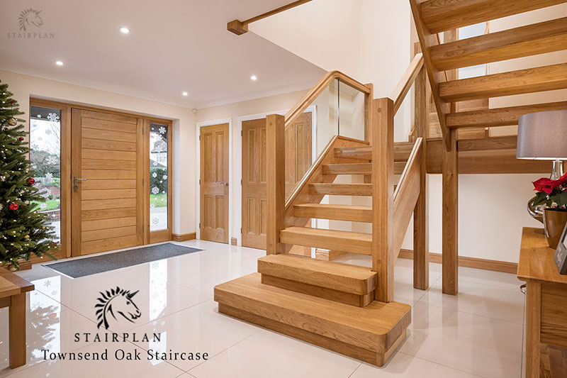 Luxury Oak Staircases  The Townsend Design