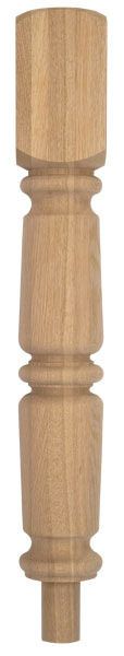 Heritage White Oak Arlington 200 Newel Turning