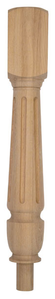 Heritage White Oak Hampton 200 Newel Turning