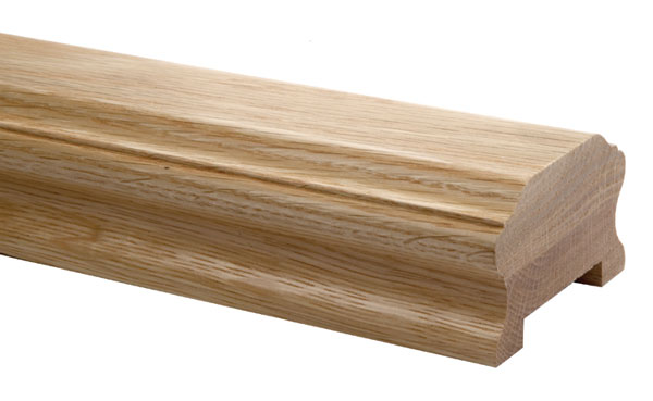 Heritage White Oak Handrail 2400mm - 55mm