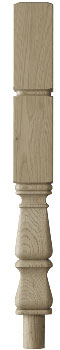 White Oak Provincial Newel 415