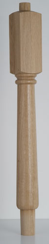 Axxys 196 Oak 80mm Newel Turning