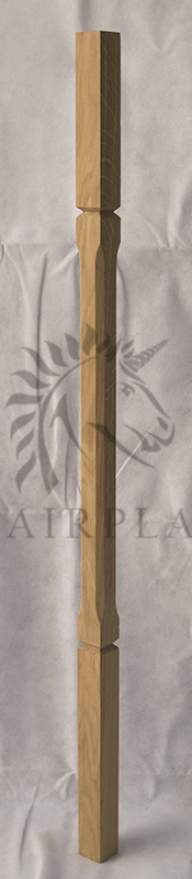 Arleston 32mm Oak Contemporary Spindle 895mm