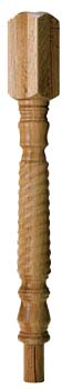 Oak 196 Barley Twist Newel Turning 91mm 