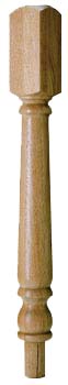 Oak 196 Newel Turning 90mm 