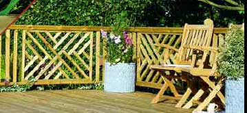 Cross Hatch Decking Panel
