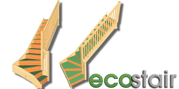 S1W38N Winder Staircase Right Handed