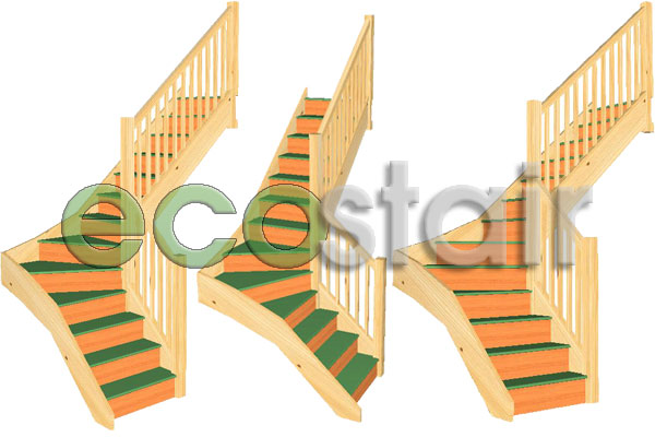 S3W36N Winder Staircase R/H