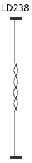Twisted Metal Baluster (Decking Range)