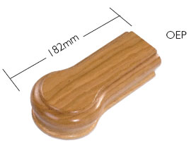 Oak Handrail End Peice (DU)