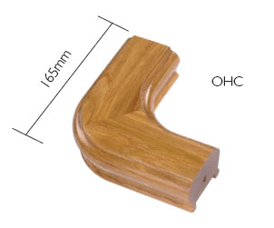 Oak Handrail Turn Fitting (DU)