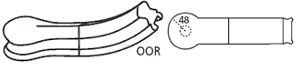 Oak OOR Handrail Fitting