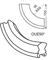 Oak OUE90 Handrail Fitting
