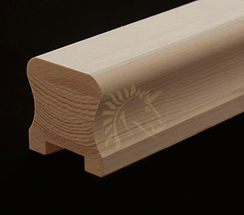 Stairplan Pine Handrail 2400mm Long 32mm Groove