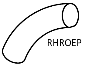 Pine Round Handrail Over Easing