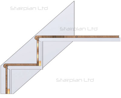 Oak Stairs steps Cladding Kit For Stairs,13 risers and treads