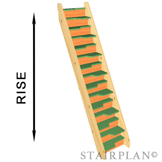 Budget Space Saver Staircase 15 Risers
