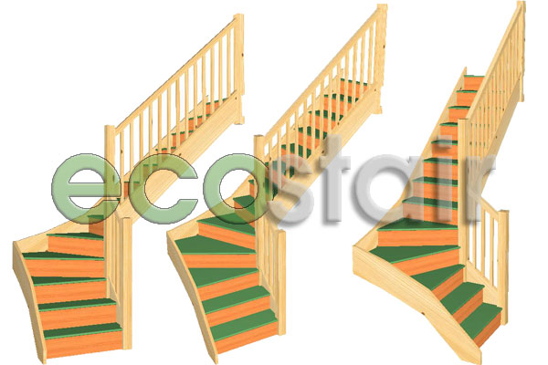 S2W37N Winder Staircase Right Handed