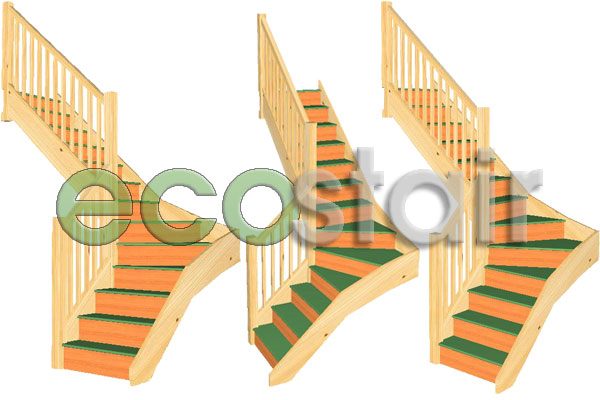 S3W36N Winder Staircase L/H