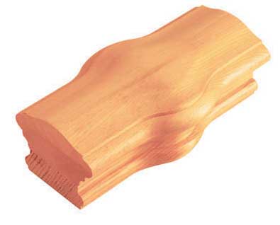 Warwick Pine Handrail Tandem Cap