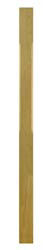 White Oak Stop Chamfered Newel Post