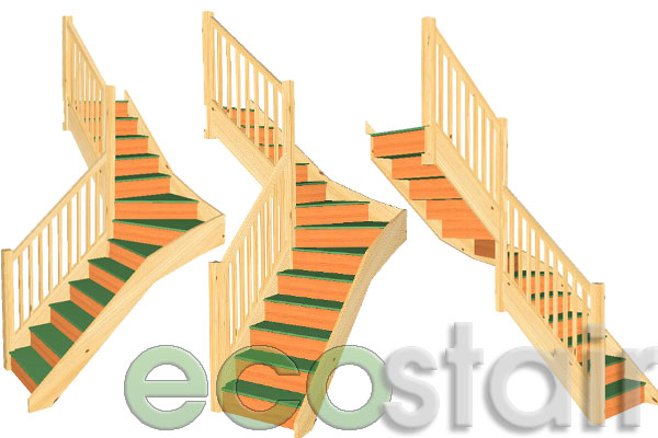 S5W34N Winder Staircase Left Handed